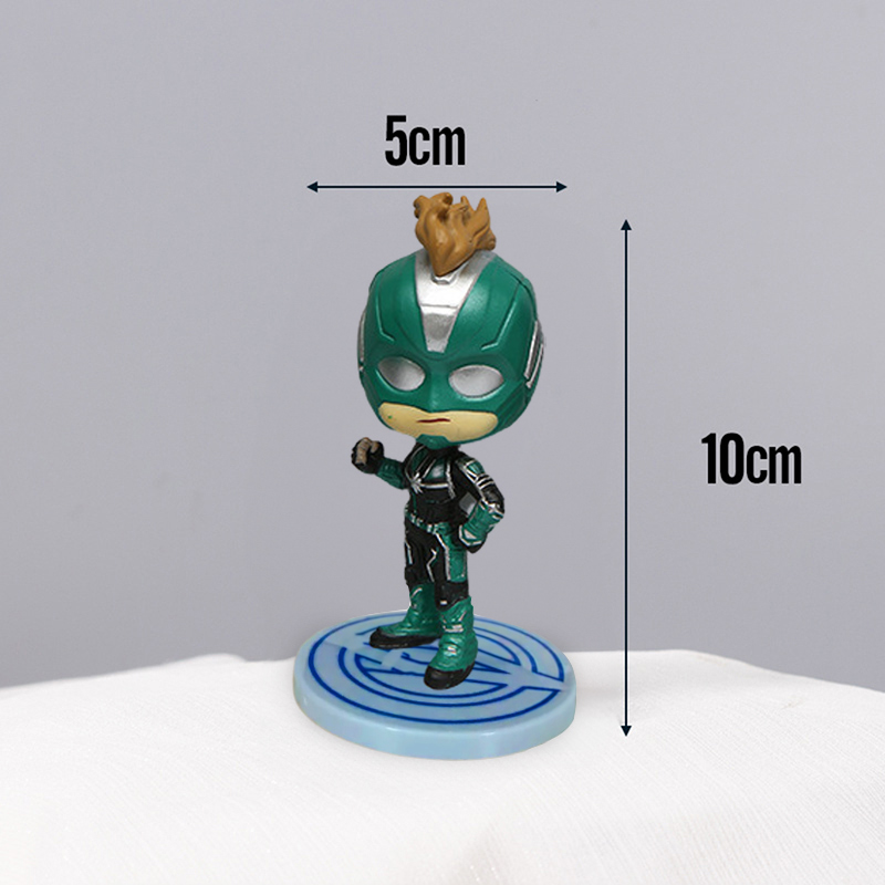 Mô hình Marvel - Captain Marvel 9cm 2 Mô hình Marvel